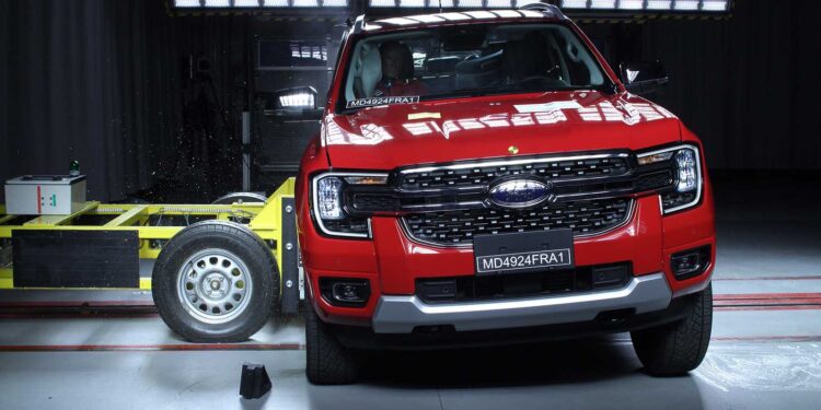 La nueva Ford Ranger se luce en la prueba de seguridad de Latin NCAP