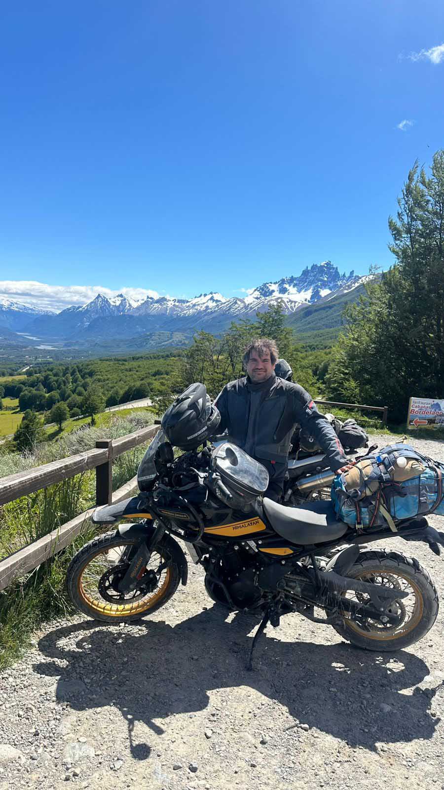 Federico Balter Royal Enfield Himalayan 450.