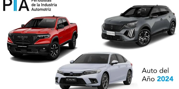 Nuevo Peugeot 2008, Rampage y Honda Civic e:HEV ganaron los premios PIA