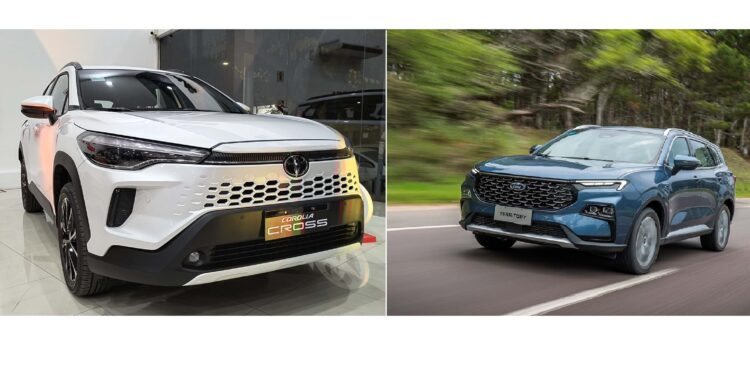 Ford Territory VS Toyota Corolla Cross ¿Cuánto cuestan los SUVs más elegidos?
