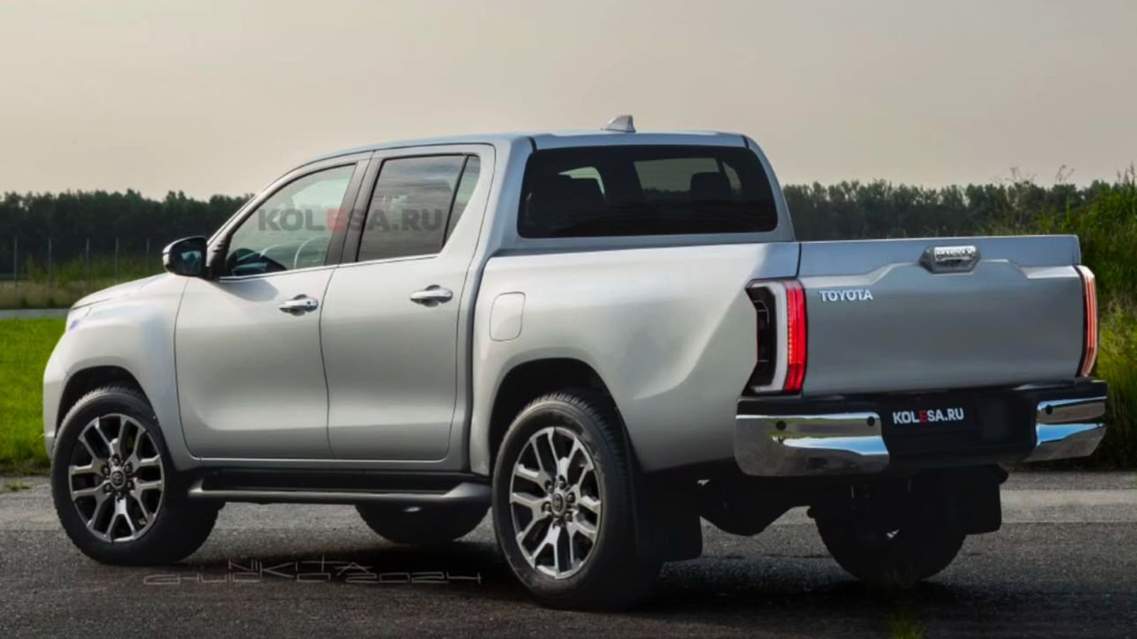 Próxima Toyota Hilux: renders no oficiales