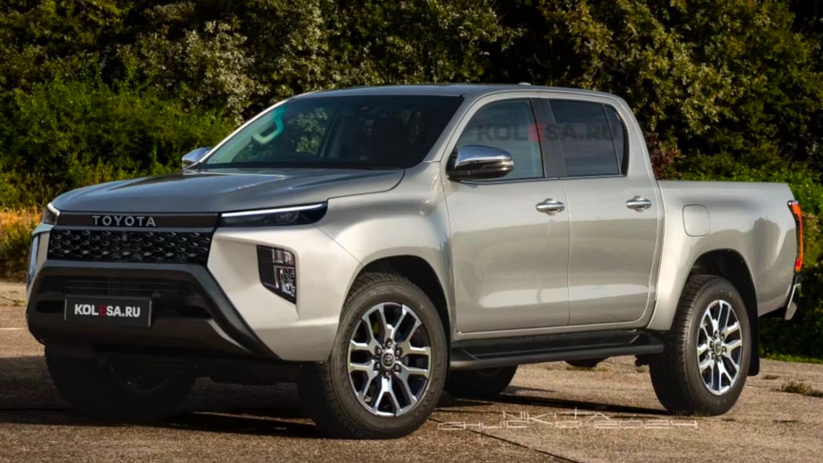 Próxima Toyota Hilux: renders no oficiales