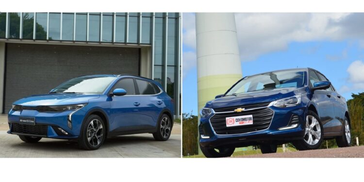 Kia K3 VS Chevrolet Onix: precios actualizados