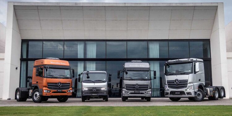 Mercedes-Benz presentó en el país su nueva generación de camiones