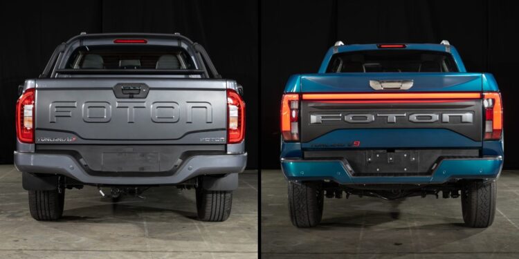 Nuevas pick ups Foton G7 y V9