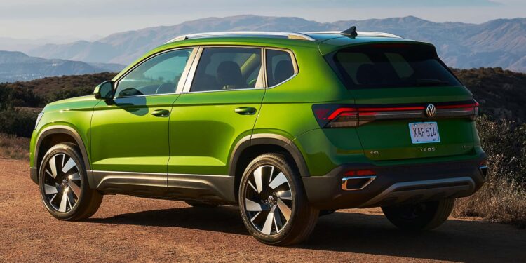 2025-volkswagen-taos para argentina vista trasera