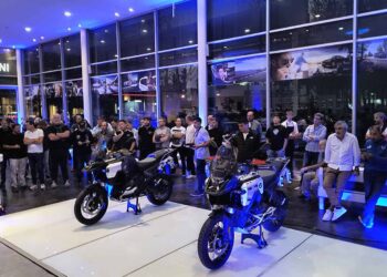 La imponente BMW R 1300 GS Adventure fue presentada oficialmente en Mendoza