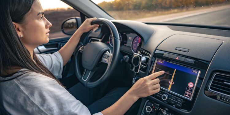 Conduciendo un auto, con Inteligencia Artificial, IA