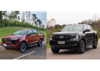 Chevrolet S10 Z71 VS Ford Ranger Black: precios y detalles aquí