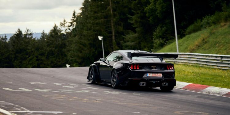 El Mustang GTD hace historia al romper su propio récord en Nürburgring