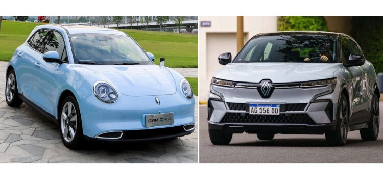 Renault Megane e-Tech VS GWM Ora 03: ¿batallan por precio?