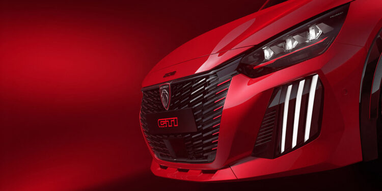 Este es el nuevo Peugeot E-208 GTi, el bólido 100% eléctrico