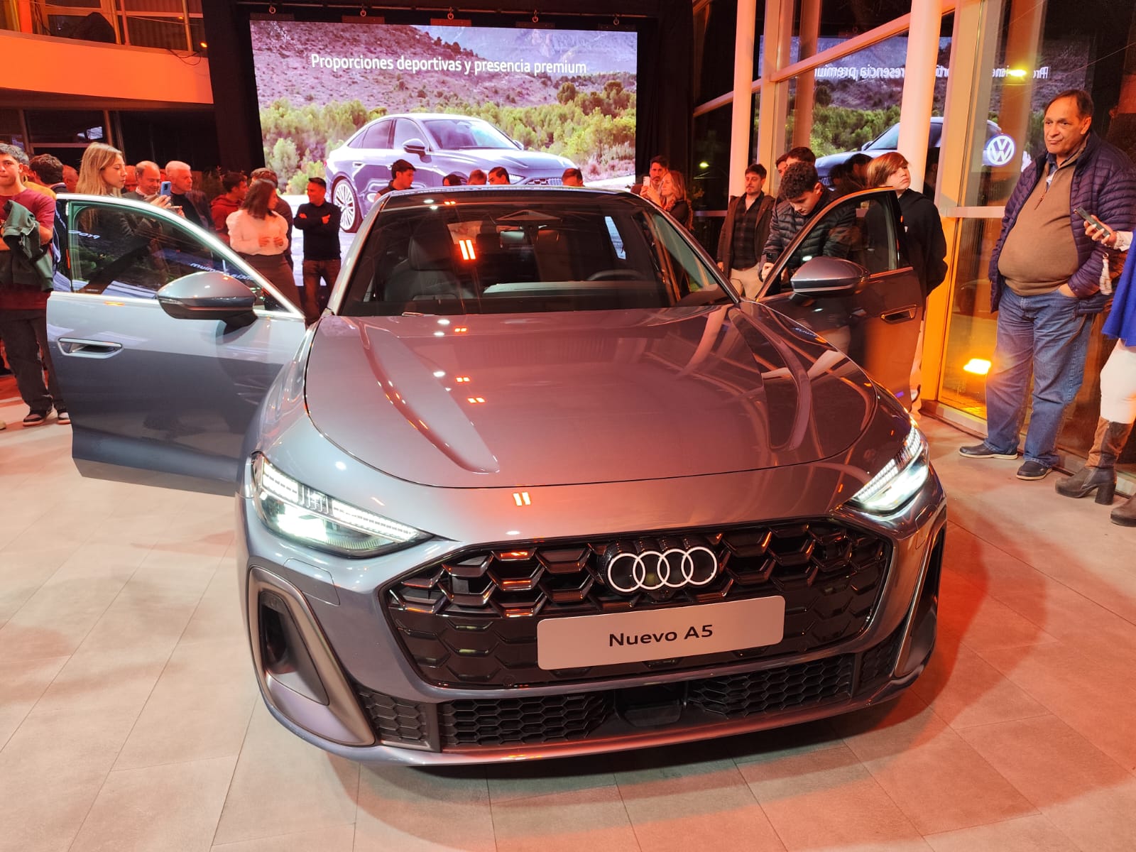 Audi A5 presentación Mendoza frente