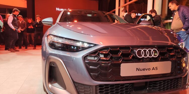Audi A5 presentación Mendoza trompa