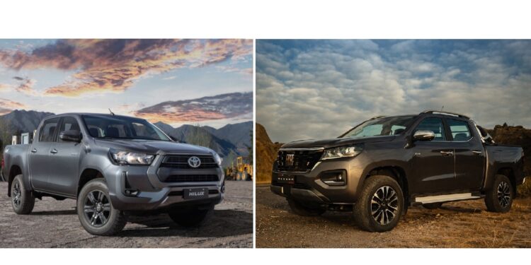Fiat Titano VS Toyota Hilux: sus precios aquí
