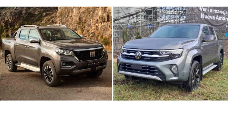 Volkswagen Amarok 2025 VS Fiat Titano ¿Cuánto cuestan hoy?