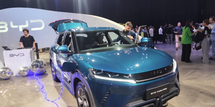 BYD presentó en Argentina el Dolphin Mini, el Yuan Pro y el Song Pro con estos precios
