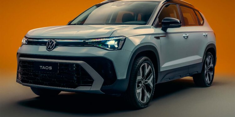 Volkswagen presentó en Brasil el restyling del Taos ¿qué novedades trae?