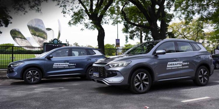 BYD llevó adelante en Argentina su desafío DM-i para probar su tecnología de electrificación híbrida enchufable