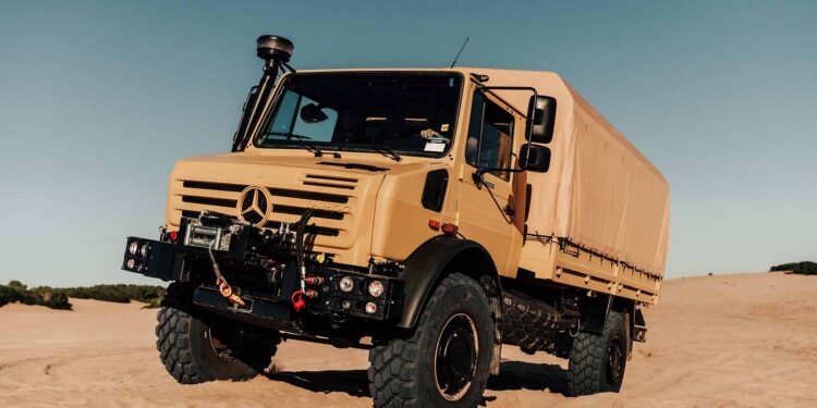 El Ejército Argentino incorpora unidades del renovado Mercedes UNIMOG U4000