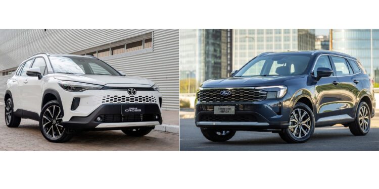 Ford Territory VS Toyota Corolla Cross: ¿Cuál será el híbrido más vendido?