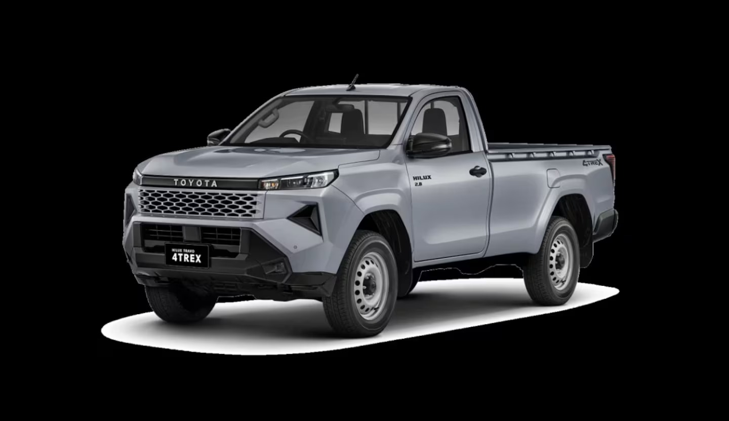 Nueva Toyota Hilux 2026: así es la versión cabina simple “base”