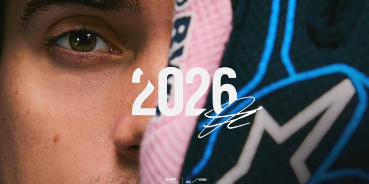 Franco Colapinto confirma su 2026 en la Fórmula 1 junto a Alpine