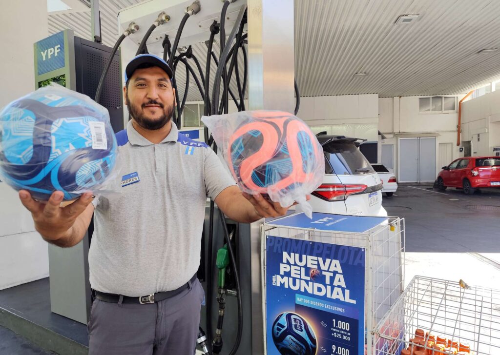 YPF promo pelota Messi