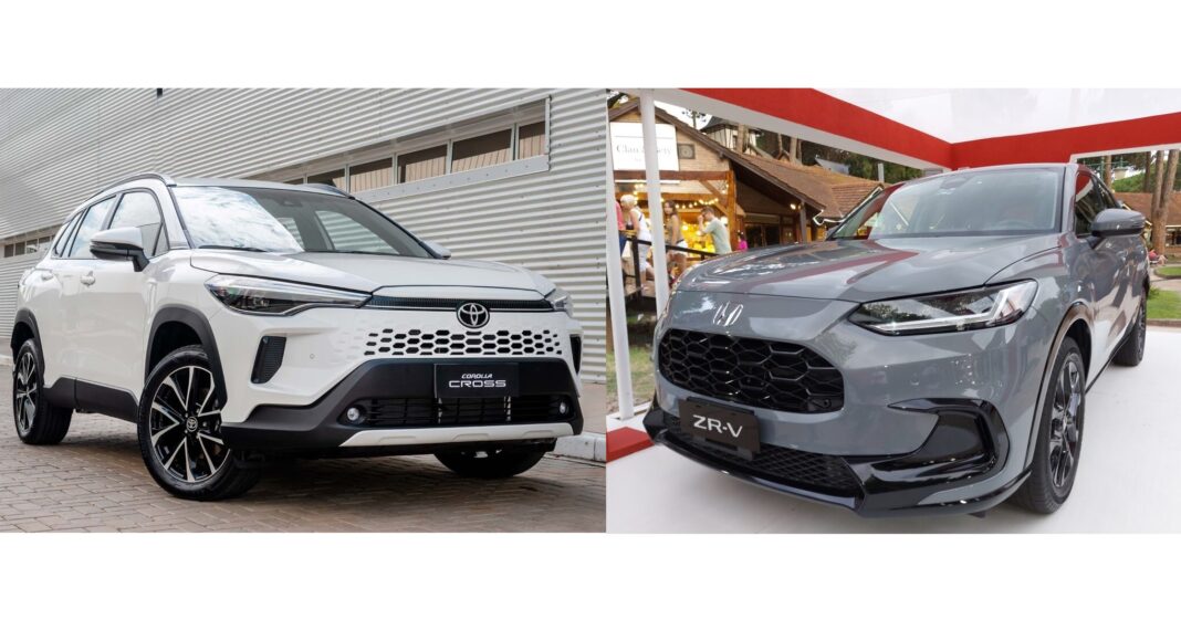 Toyota Corolla Cross VS Honda ZR-V: precios en enero 2026