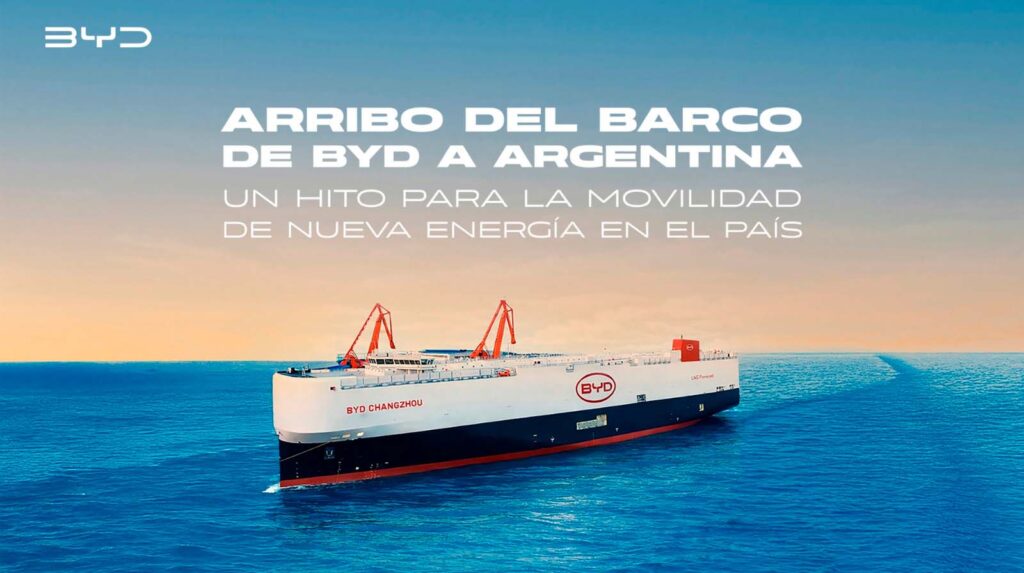 BYD Changzhou Argentina