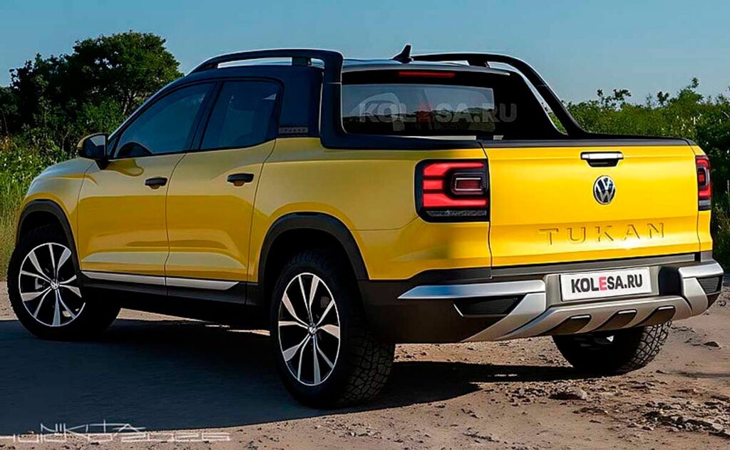 Volkswagen Tukan develada amarilla