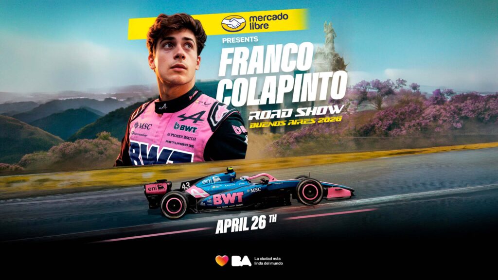 Franco Colapinto F1 en Argentina