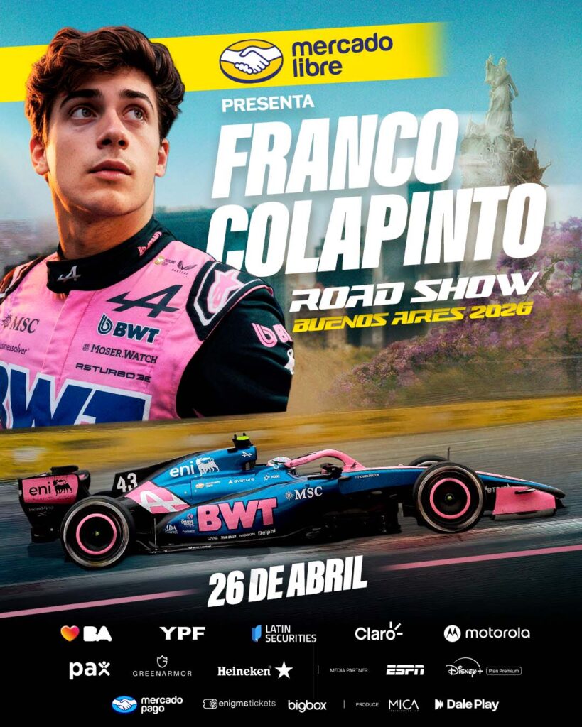 Franco Colapinto en Buenos Aires