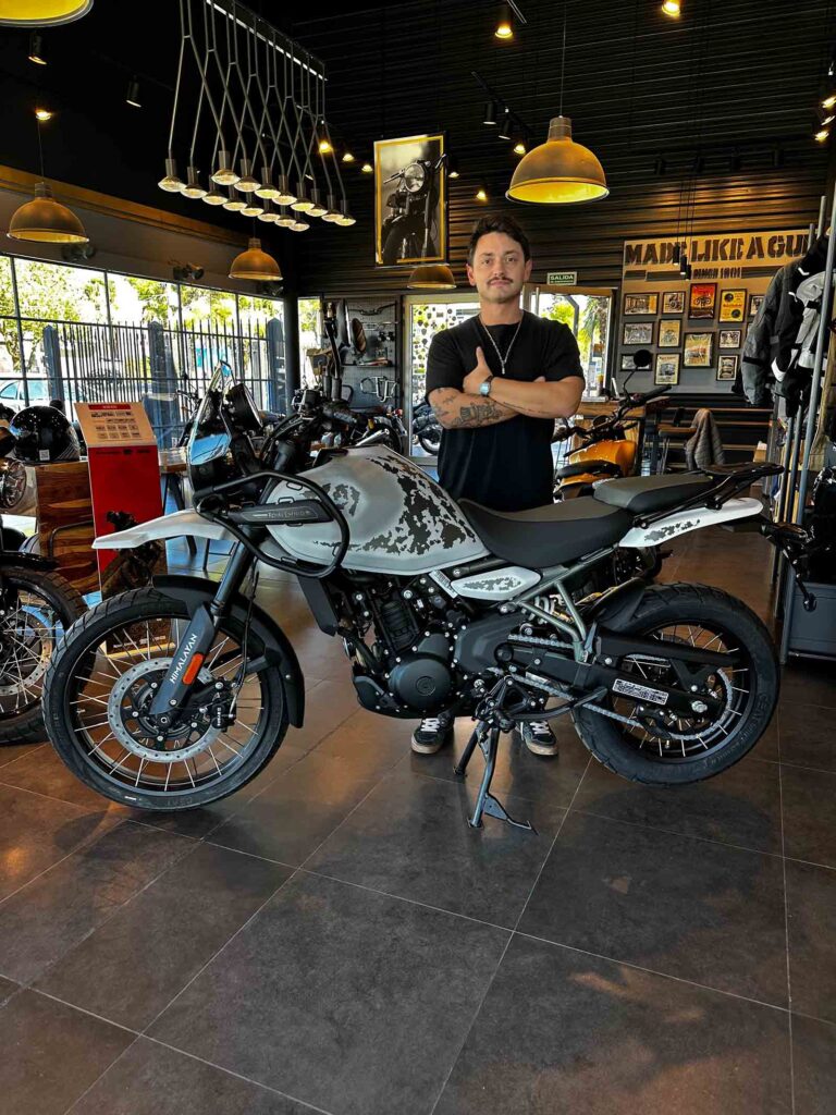 Royal Enfield Cuyo Nicolas Ridi