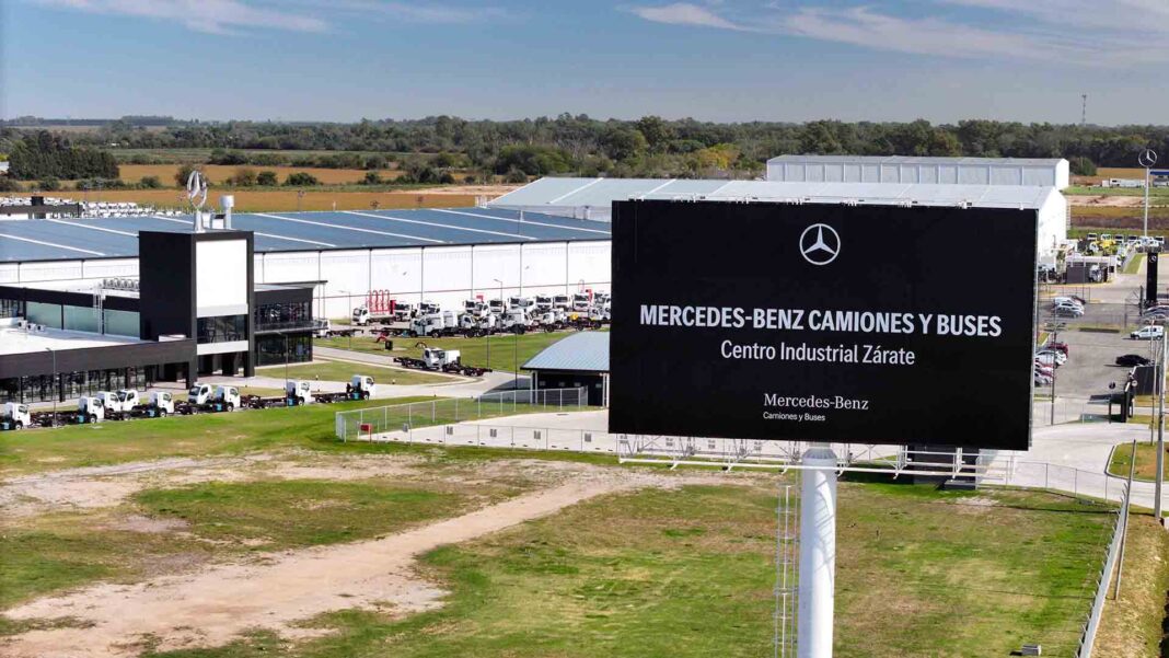 Mercedes-Benz Camiones y Buses planta Zárate