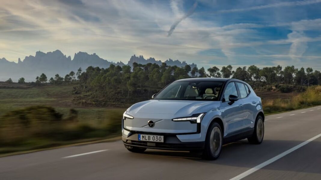 Volvo EX30, el auto eléctrico afectado.