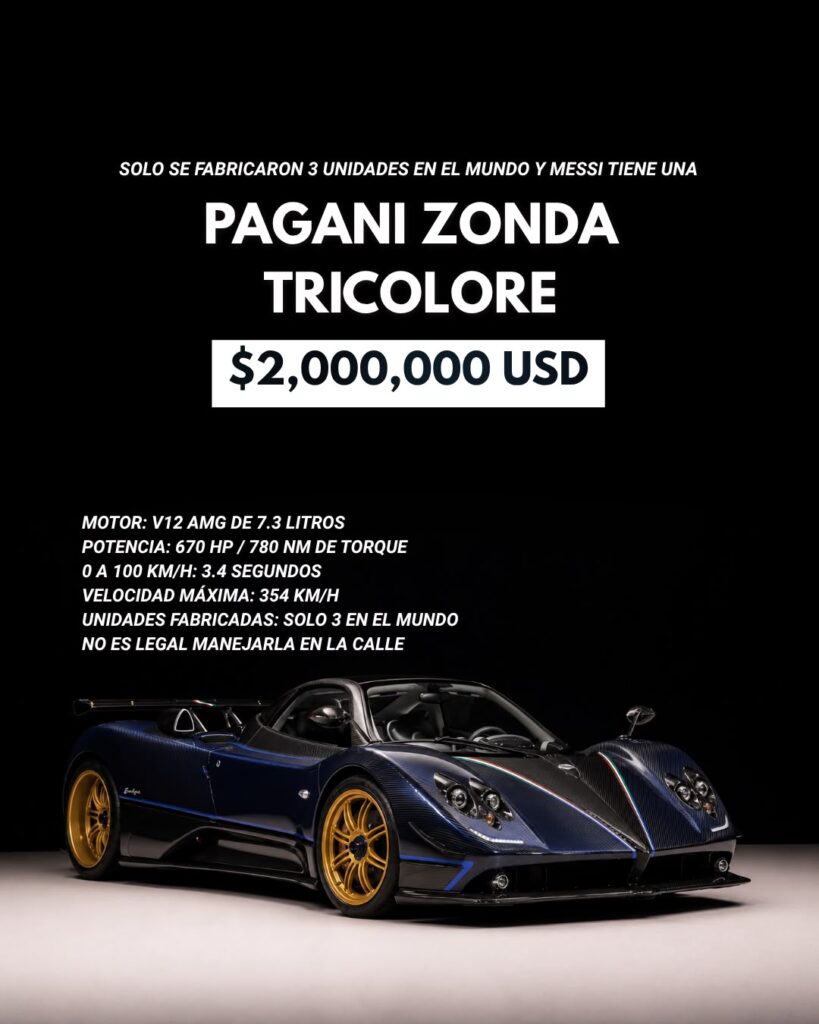 Pagani Zonda Messi