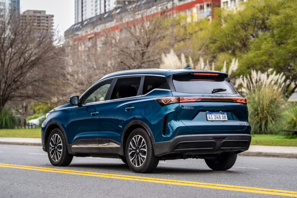Chery Tiggo 7 trasera