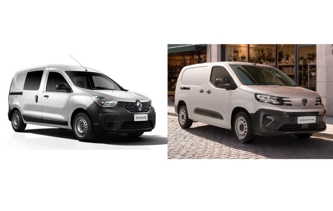 Con la Nueva Peugeot Partner, la Renault Kangoo pierde equipamiento y motor Diesel