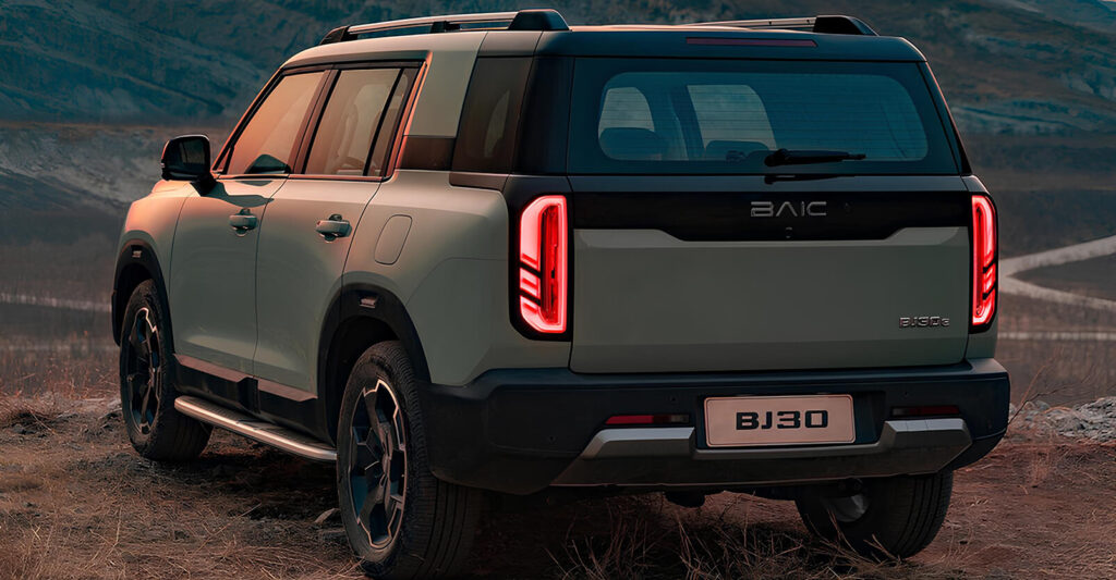 Baic BJ30 VS Ford Territory: frente a frente los chinos más exitosos 2 bAIC bj 30 1