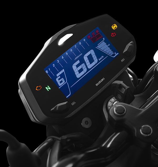 Suzuki Gixxer 250i: Así enfrenta a la Honda CB300F Twister 2 Suzuki Gixxer tablero