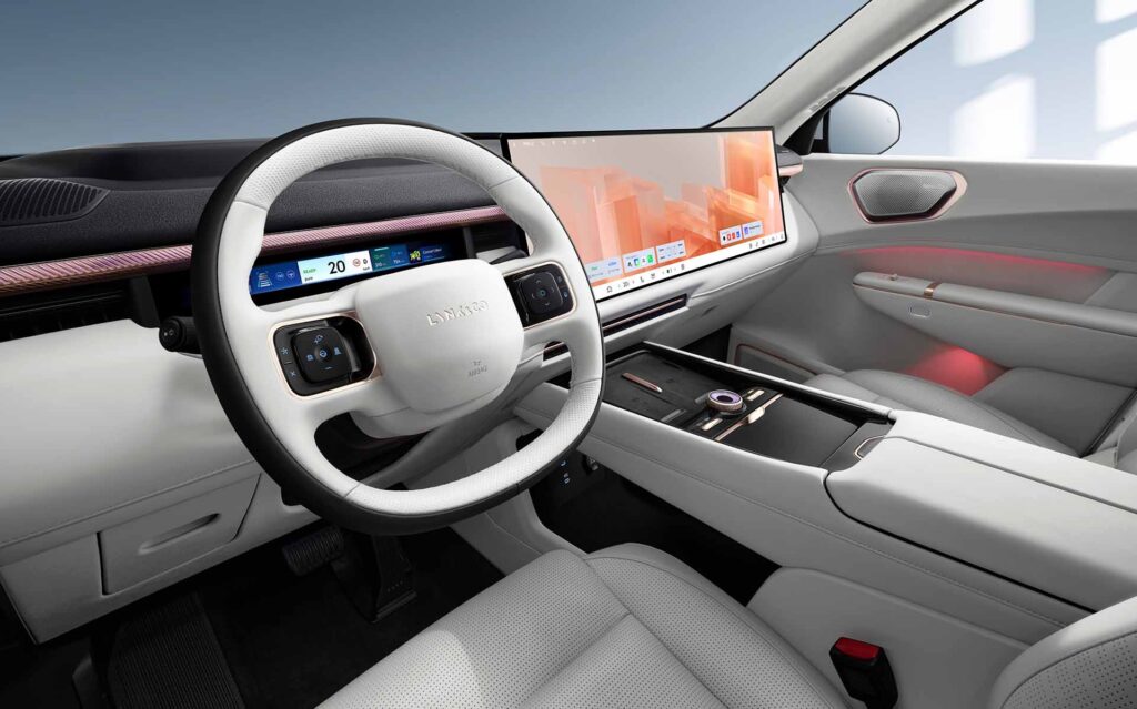 lynk co 900 Interior Steering wheel Polar White