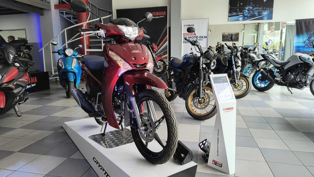 nueva Yamaha Crypton Finn.